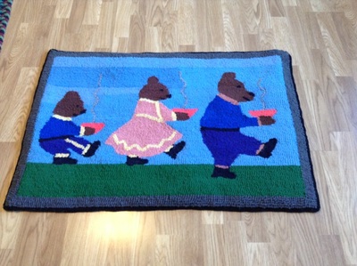 Paul Hogue (rug hooking and link to artist page)